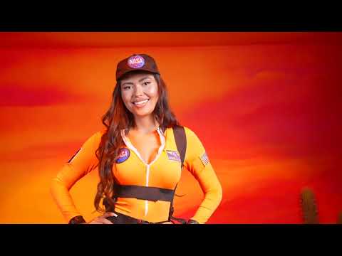 Déguisement astronaute combishort sexy femme