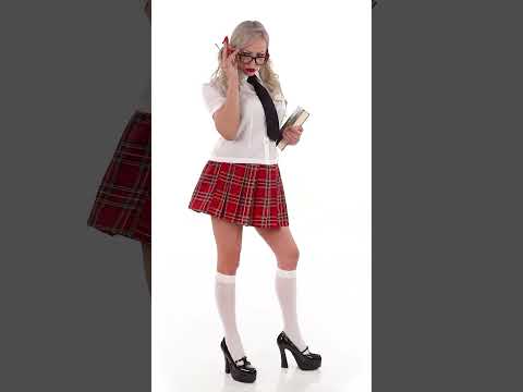 Déguisement écolière femme