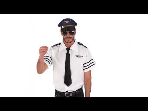 Kit pilote d'avion adulte