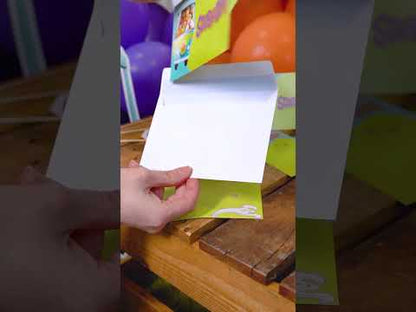 8 pozvánok Scooby-Doo™ s obálkami 10x16 cm