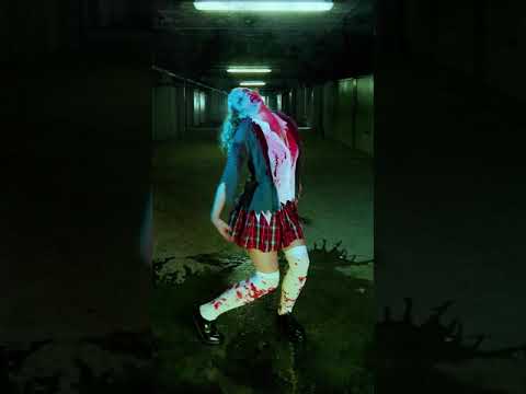 Déguisement écolière zombie Halloween femme