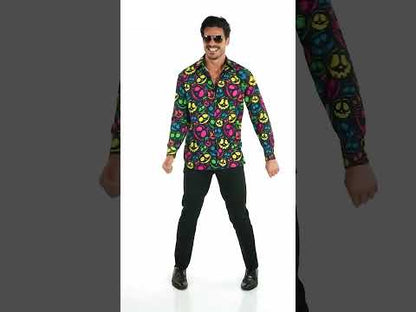 Pánske tričko s neónovým duchom