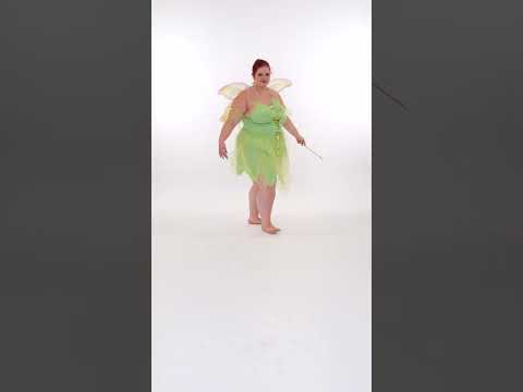 Déguisement grande taille fée verte sexy femme
