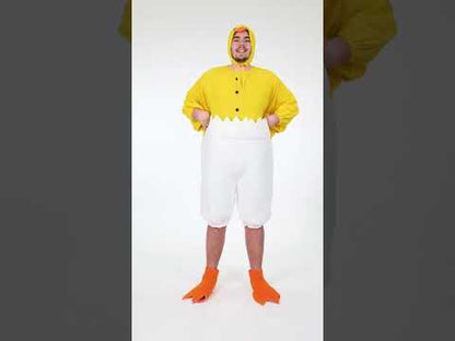 Kostým dospelého kuriatka