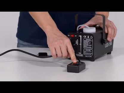 900 W dymový stroj s diaľkovým ovládaním