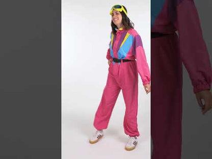 Dámsky vintage lyžiarsky oblek