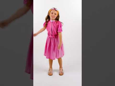 Déguisement chien aviateur rose fille