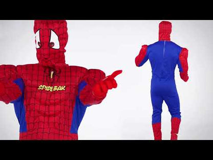 Kostým Spiderbara pre dospelých s odpaľovačom tekutín