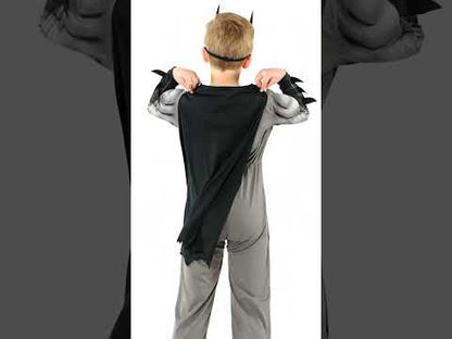 Kostým Batman™ klasický sivý pre deti 