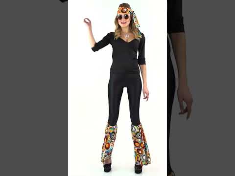 Bandeau années 70 bubbles adulte