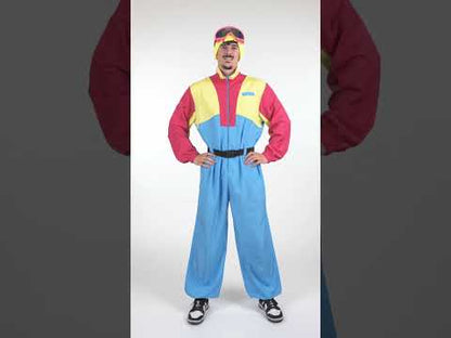 Pánsky vintage lyžiarsky oblek