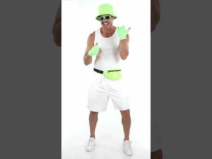 Dospelý fluorescenčný zelený bob