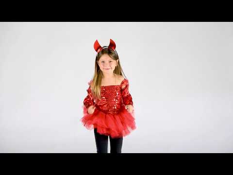 Déguisement diablesse tutu fille
