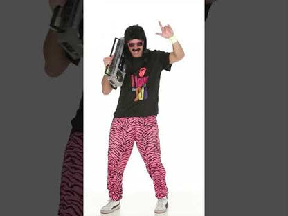 Maskovanie jogging milujem muža veľkej veľkosti 80. rokov