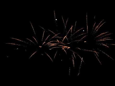 Feu d'artifice Portable® bouquet or & argent prestige, 48 tirs, 35 secondes