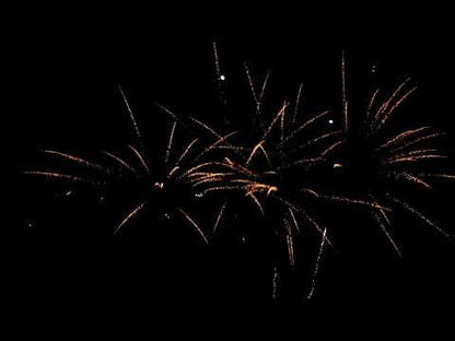 Feu d'artifice Portable® bouquet or & argent prestige, 48 tirs, 35 secondes