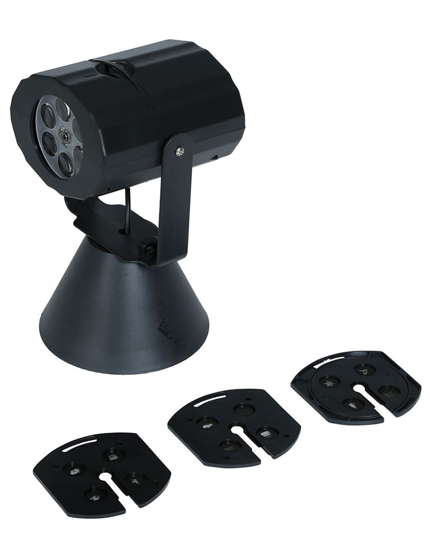 LED projektor so základňou 20 cm