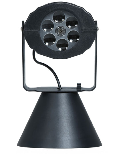 LED projektor so základňou 20 cm