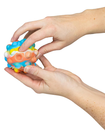 Antistresová loptička na poppers