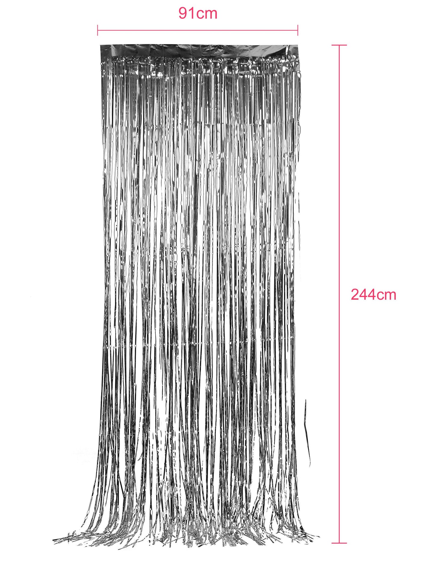 Rozmery trblietavej opany na oslavu