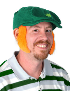 Muž červené brady
