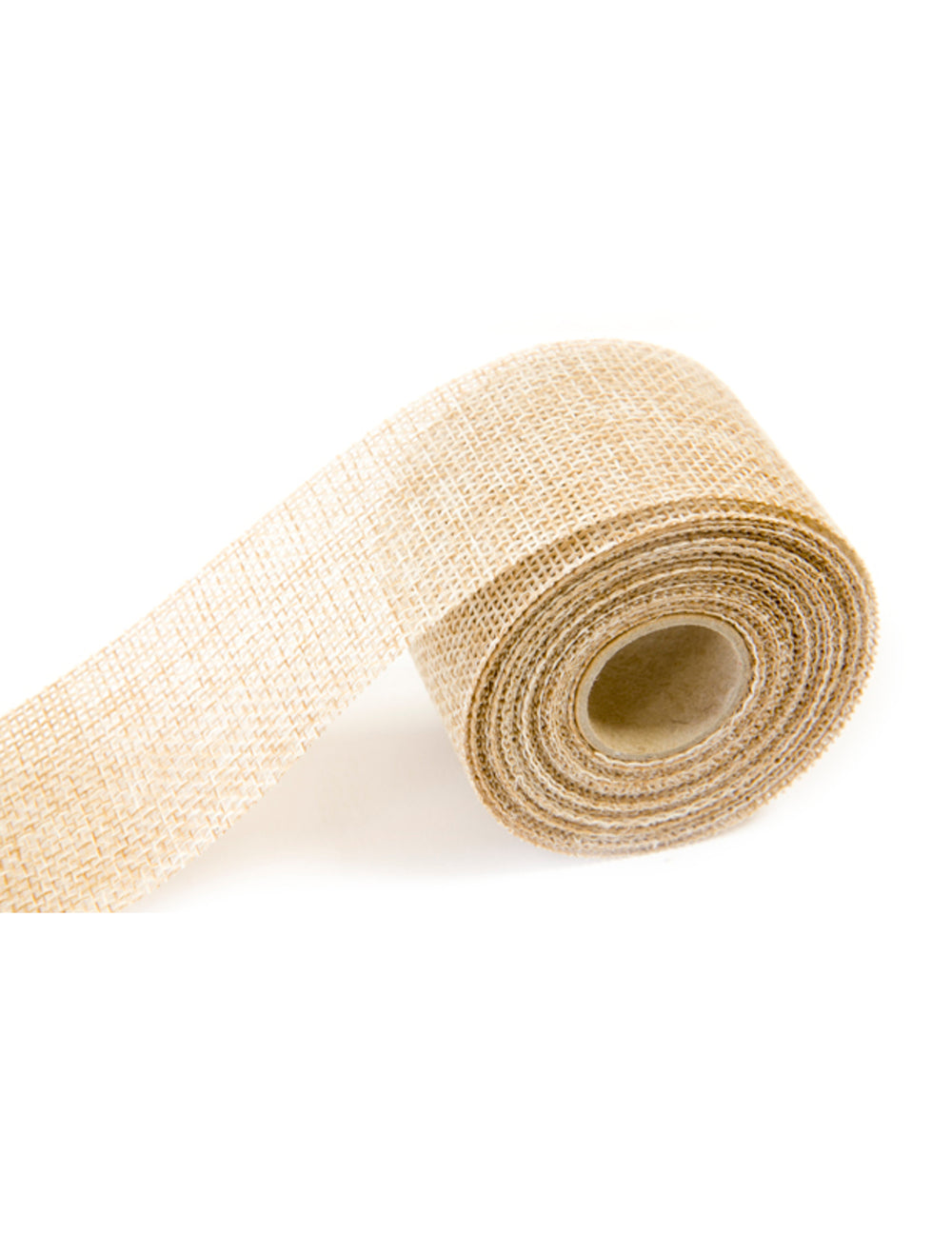 Ruban effet jute pour décoration champêtre naturel
