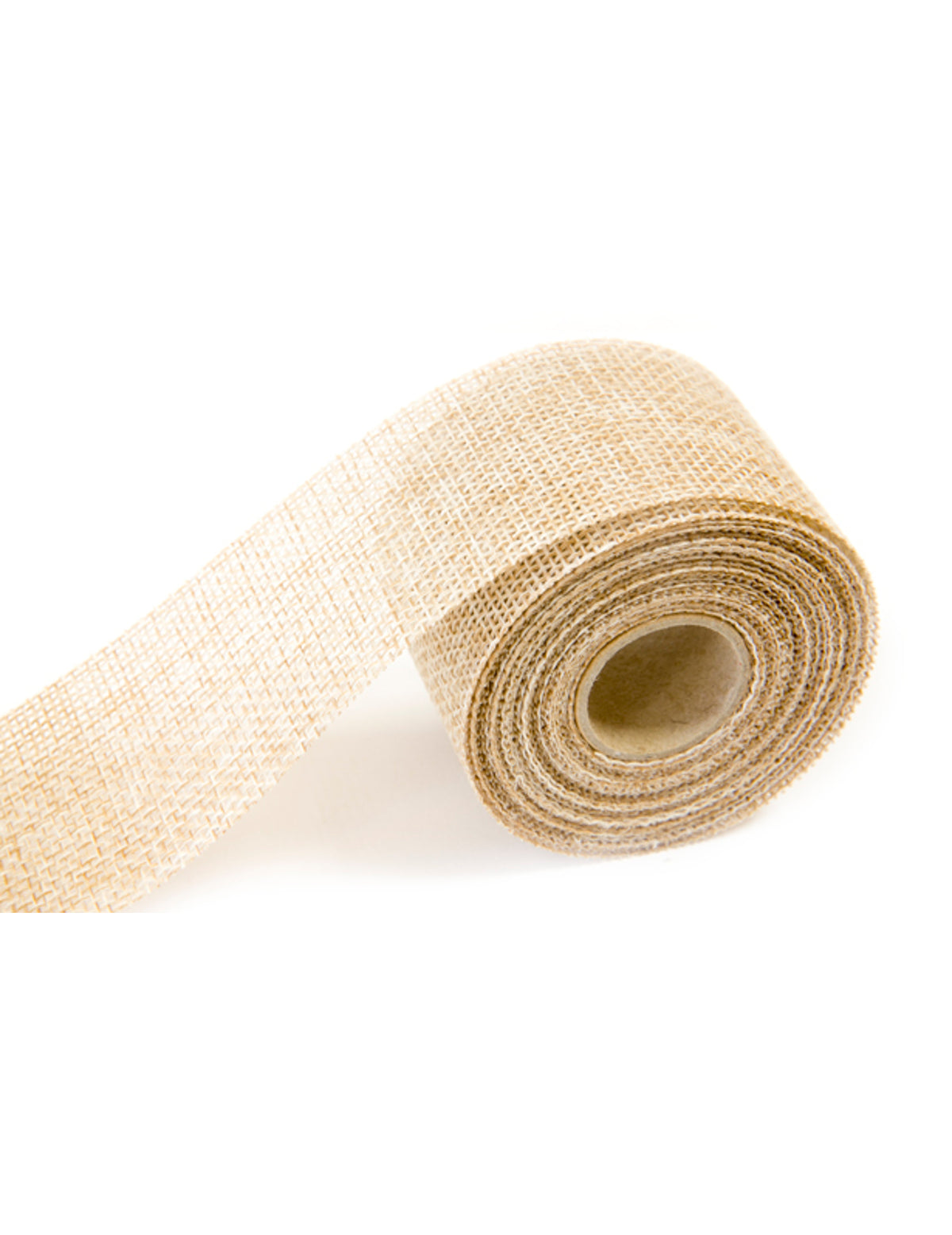 Ruban effet jute pour décoration champêtre naturel