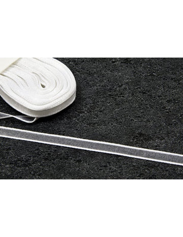 Jemná organza biela stuha 10 m