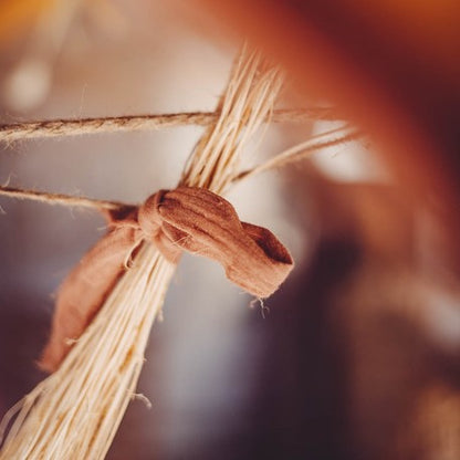 Bavlnená gázová stuha zo starých ruží 4,5 cm x 3 m, bohémsky štýl