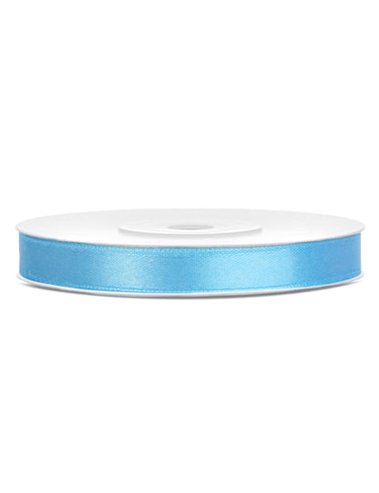 Sky Blue Satin Rese 0.6 cm x 25 m