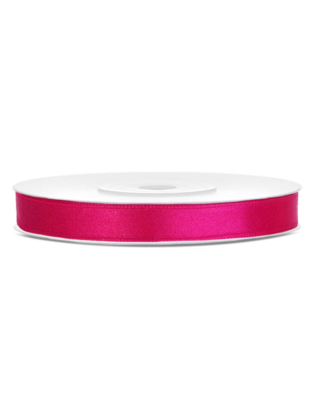 Fuchsiová saténová stuha 0.6 cm x 25 m