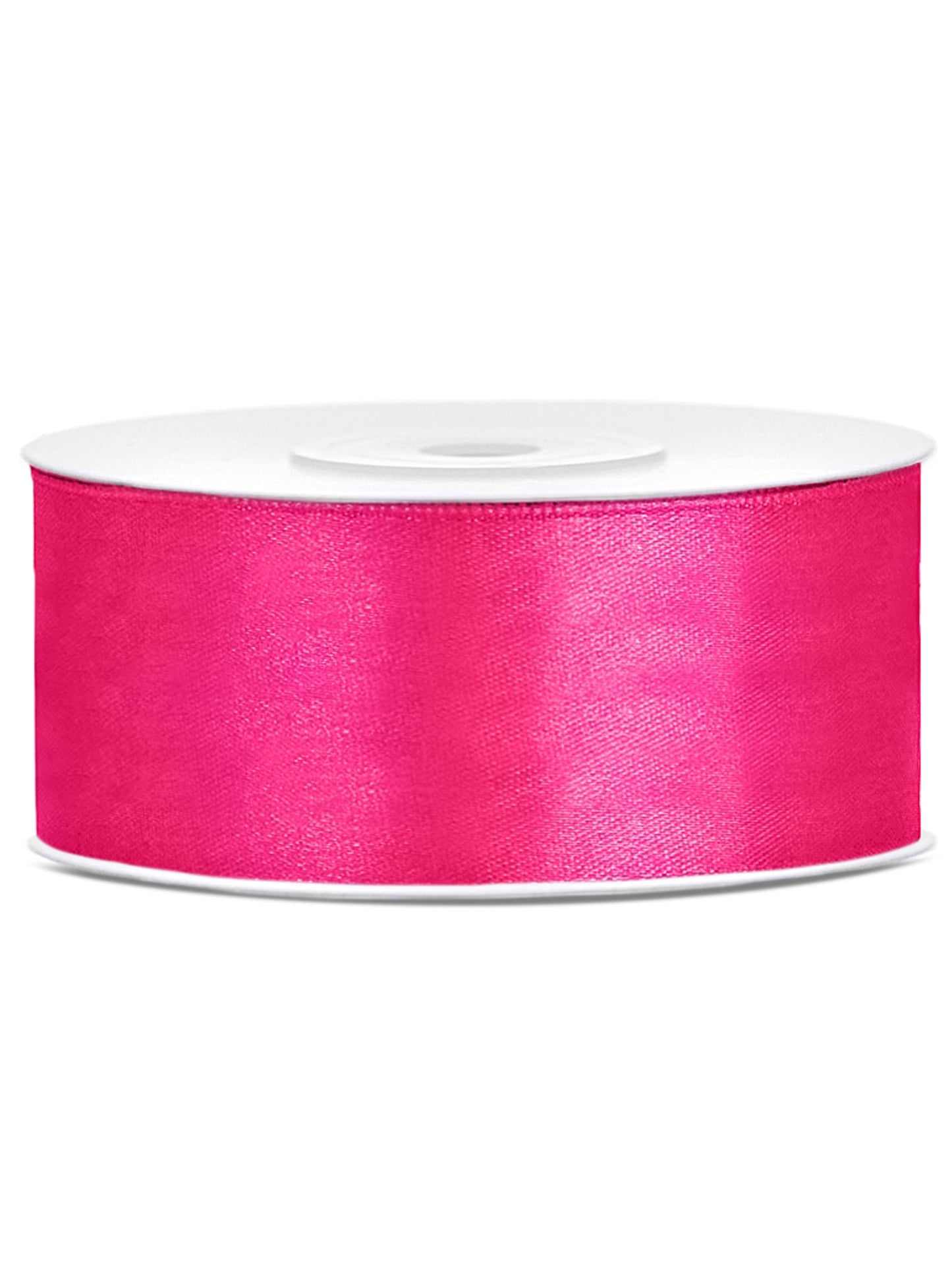 Fuchsia saténová stuha 2,5 cm x 25 m