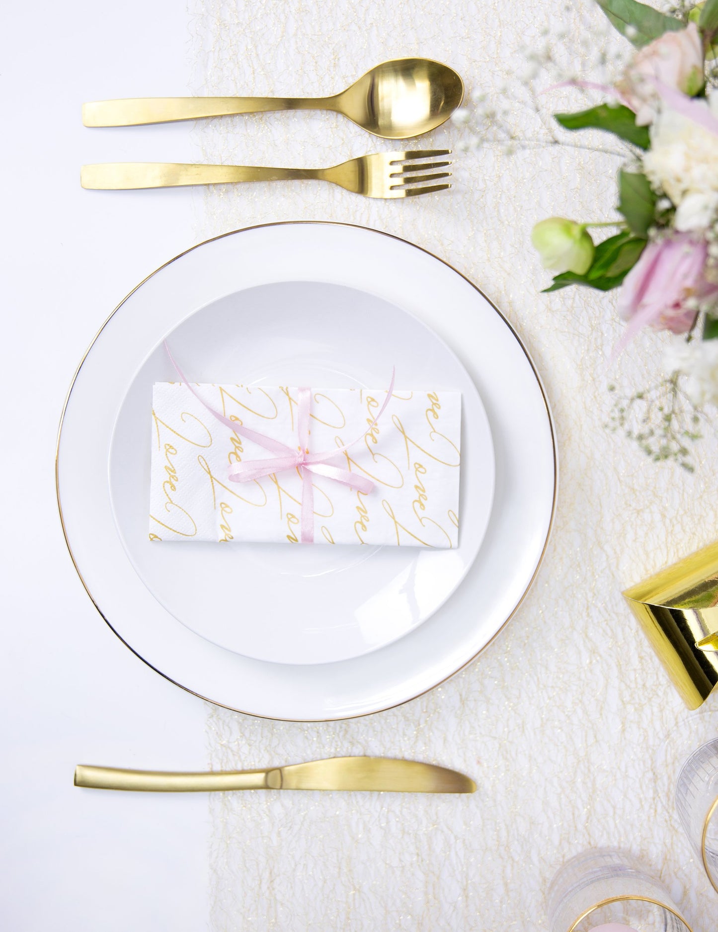 Ružová saténová stuha 0,6 cm x 25 m