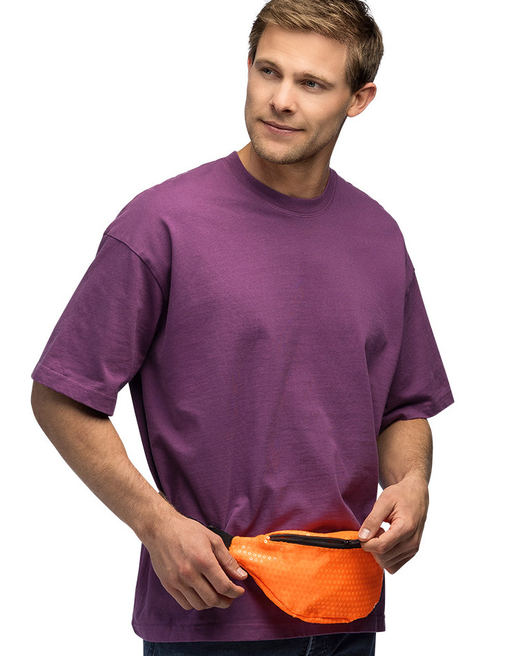 Fluo oranžový banánový vrecko