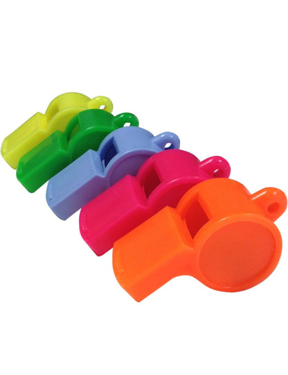 Detailný pohľad na farby detských píšťalok