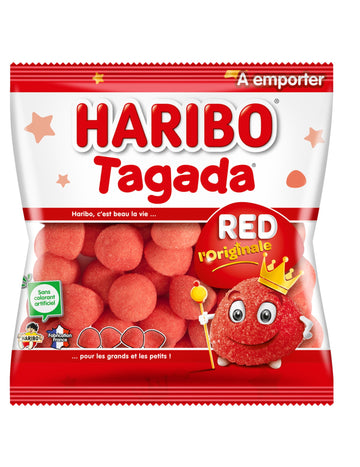 Vrecko Haribo Strawberry Tagada Sweets - 120 Gr