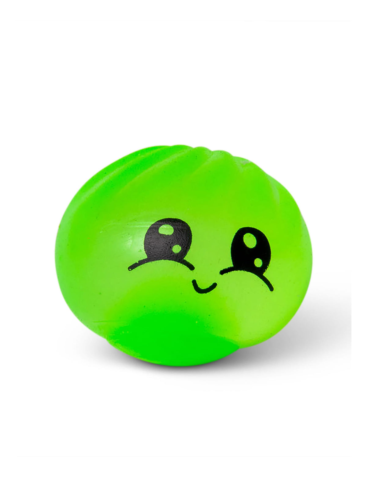 Coloris vert de la balle anti stress Scrunchems Bao