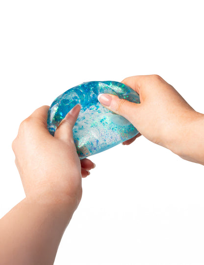 Trblietavá antistresová kocka Scrunchems