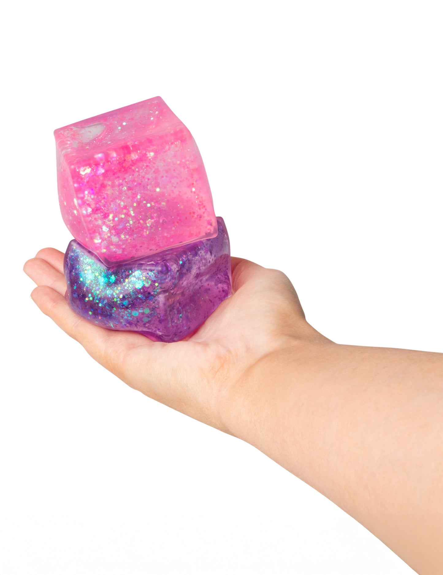 Trblietavá antistresová kocka Scrunchems