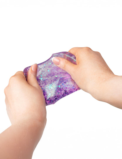 Trblietavá antistresová kocka Scrunchems