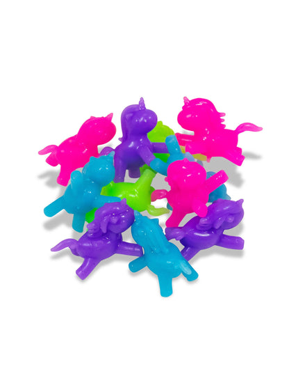 Lepkavé hračky jednorožcov Creeblers