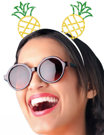 Dospelý kovový ananásový čelenka