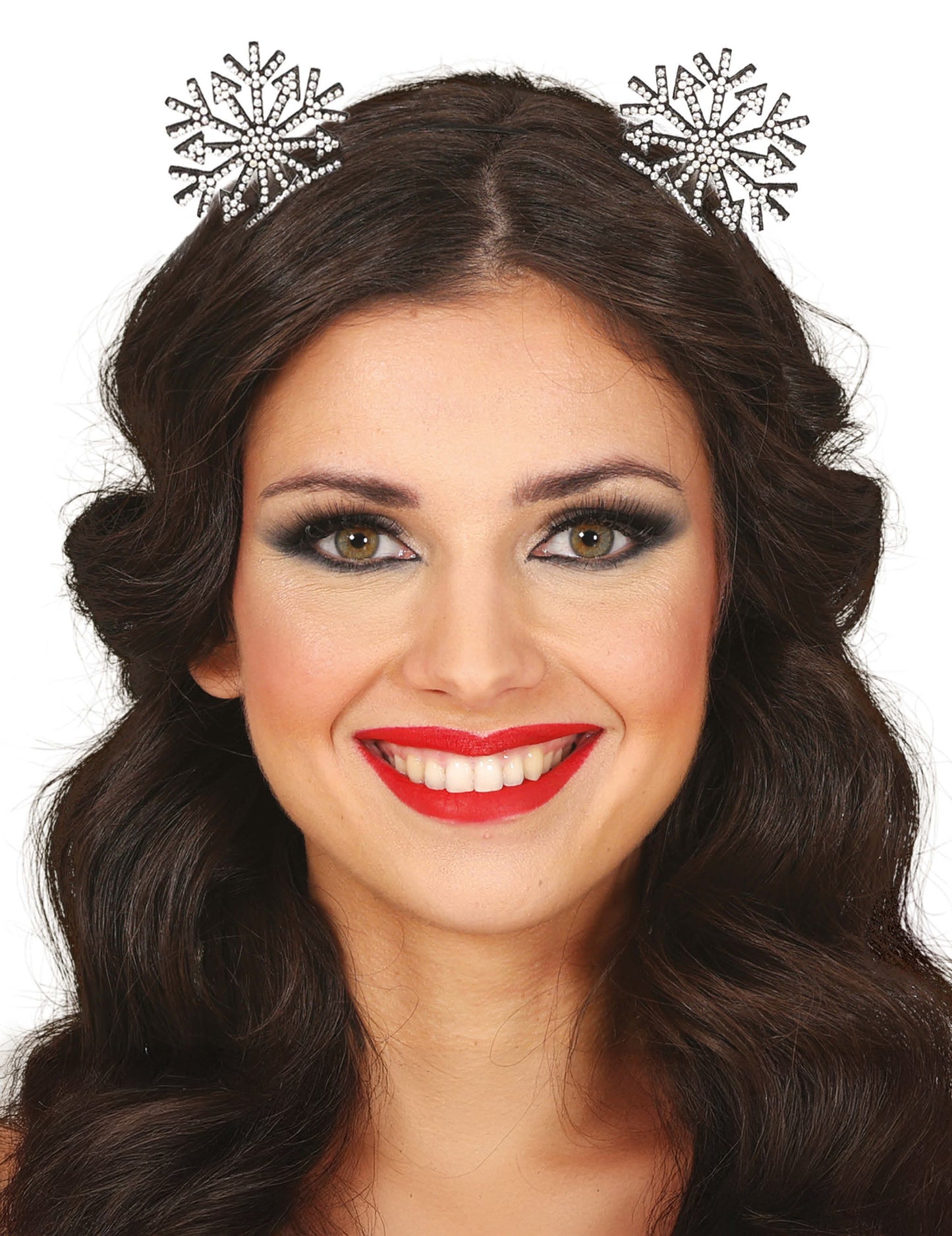 Vianočná čelenka s kamienkami pre dospelých