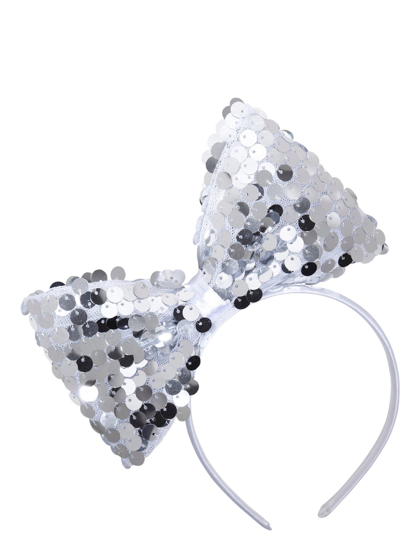 Čelenka strieborného uzla s dospelými flitrami