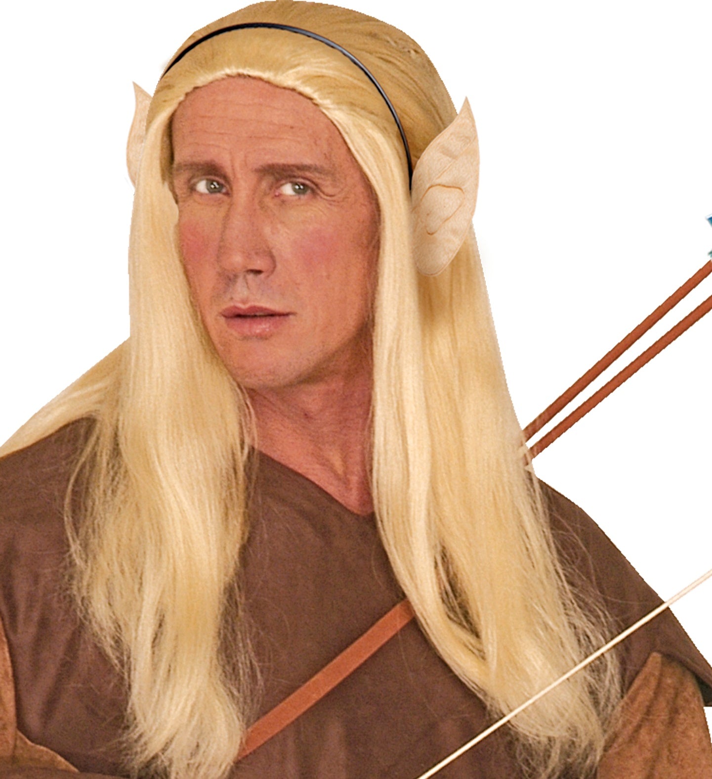 Béžové a čierne ušné uši