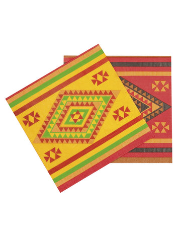 20 mexických papierových utier 33 x 33 cm