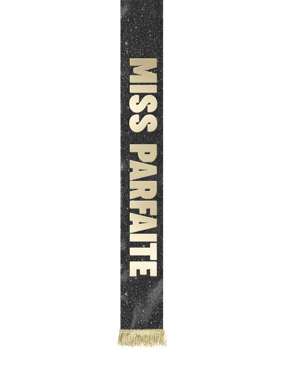 Detail šálu setu šál a diadém Miss Parfaite