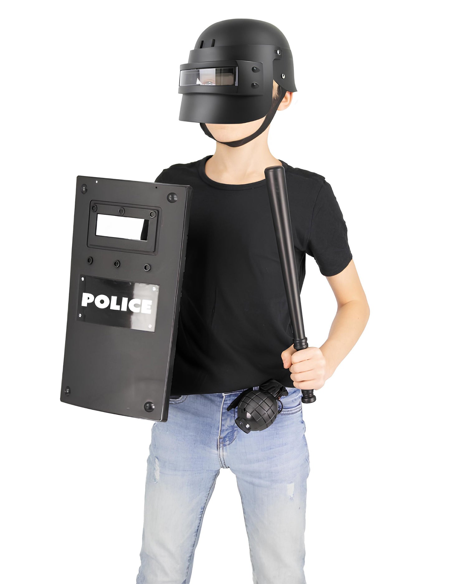 4-dielna detská policajná súprava