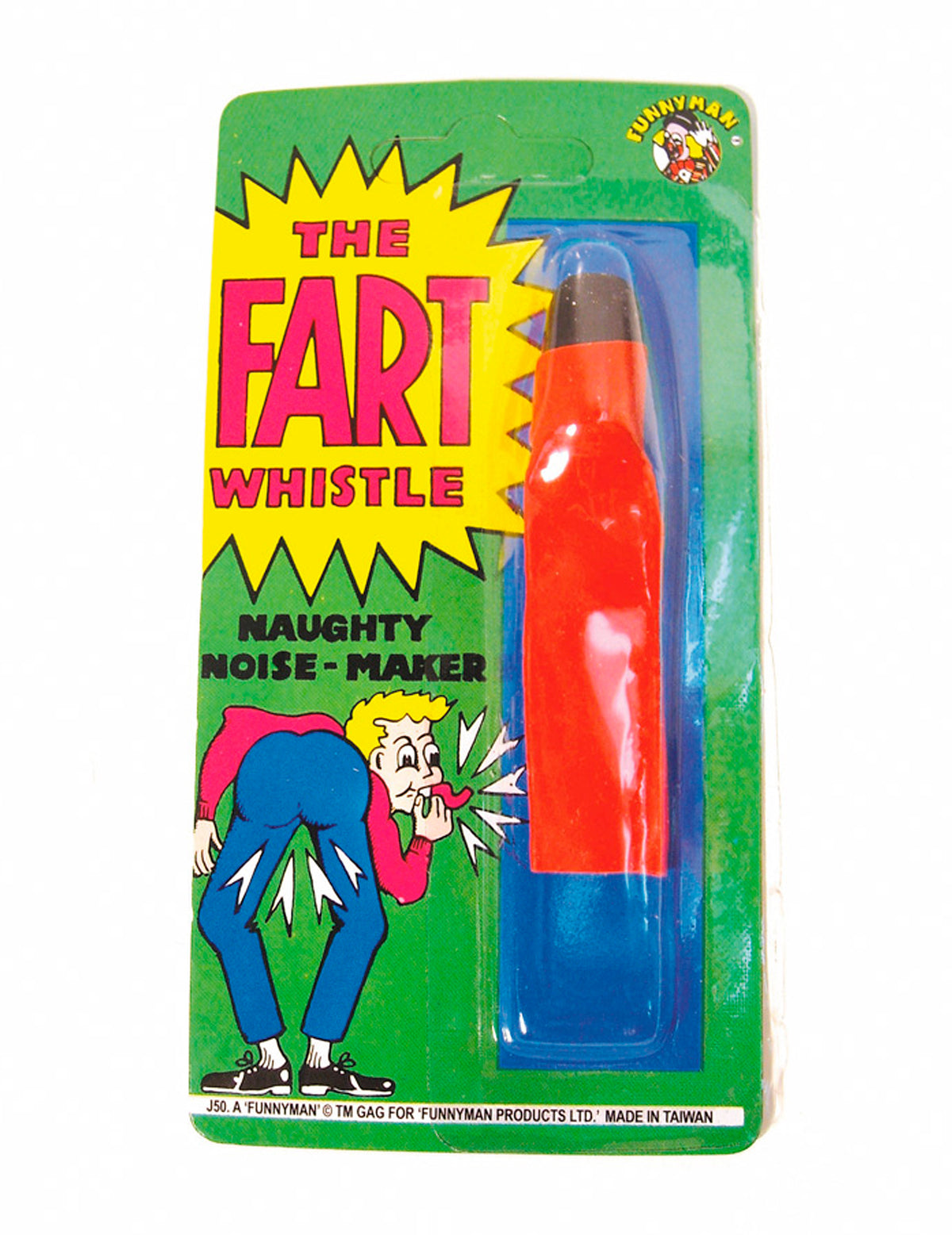 Sifflet péteur farces et attrapes pour adulte et enfant orange et noir