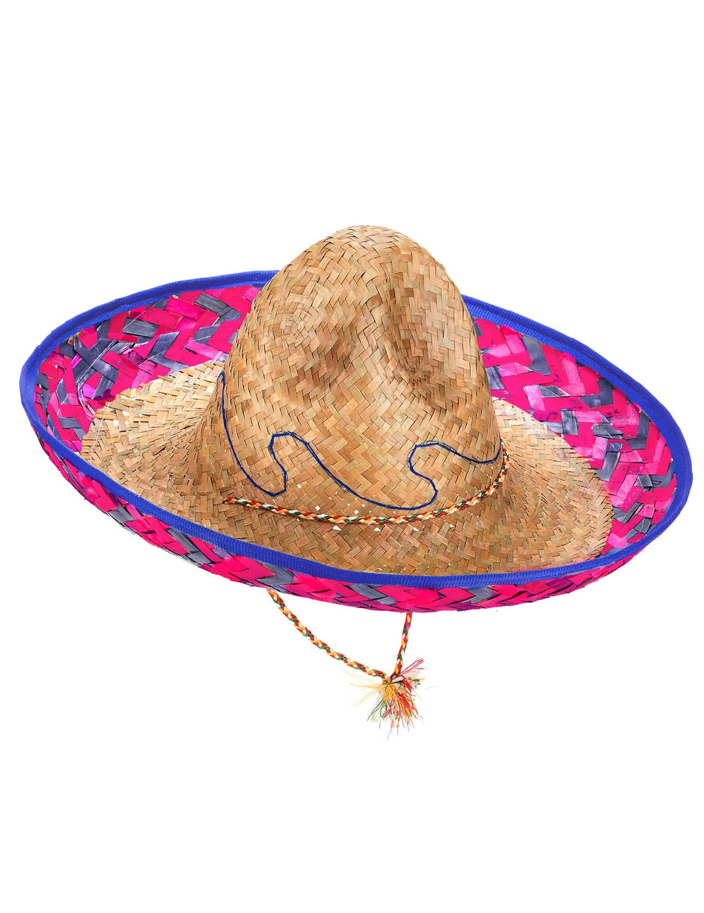 Bočný pohľad na mexické sombrero